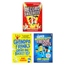 Jenny Pearson Collection 3 Books Set (The Incredible Record Smashers, Grandpa Frank's Great Big Bucket List & The Super Miraculous Journey of Freddie Yates)