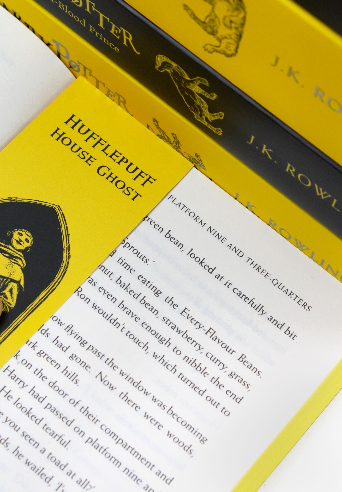 Harry Potter Hufflepuff House Editions Paperback Set: J.K. Rowling