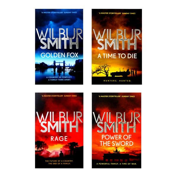 The Courtney Series 4 Books Collection Set Volume 5 to 8 By Wilbur Smith