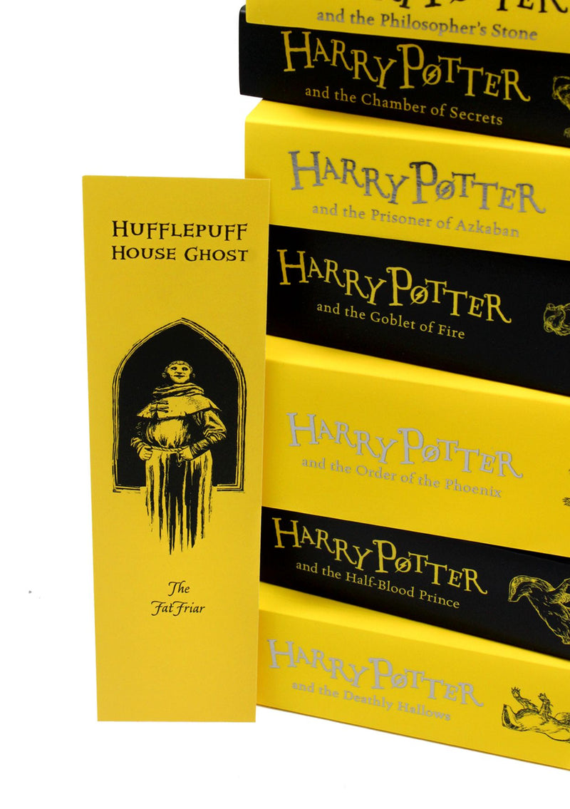 Harry Potter Hufflepuff House Editions Paperback Box Set: J.K. Rowling - 7 books Set