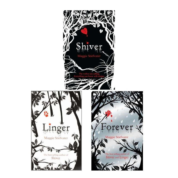 Maggie Stiefvater 3 Books Collection Set (Shiver,Linger,Forever) Wolves of Mercy