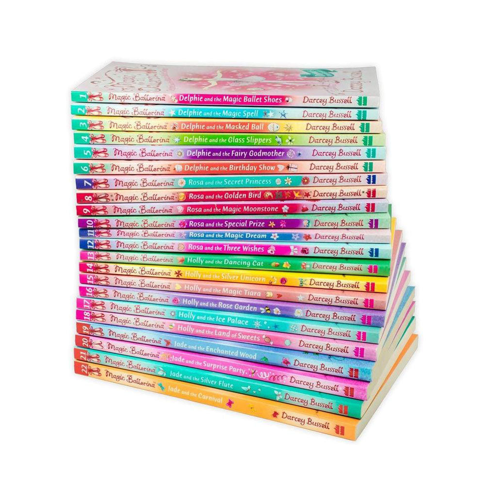 Magic Ballerina 22 Book Collection by Darcey Bussell– Children's Fiction Series with Ballet, Dance, Adventure & Magic Shoes | Fun Reading for 8+ years