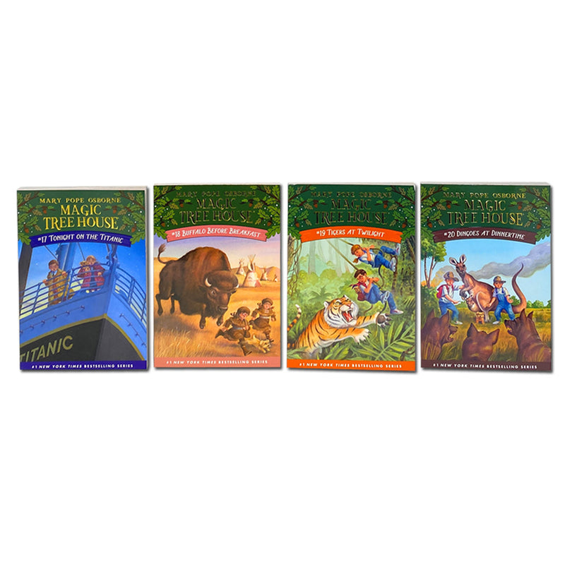 Magic Tree House Series Collection 4 Books Box Set (Books 17-20)