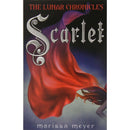 Marissa Meyer Lunar Chronicles Series 4 Books Collection Set - Cinder, Scarlet