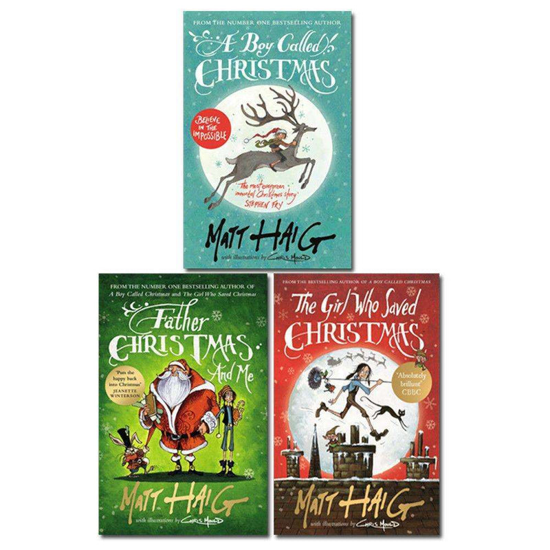 A Boy Called Christmas Collection 3 Books Set Childrens Pack By Matt Haig