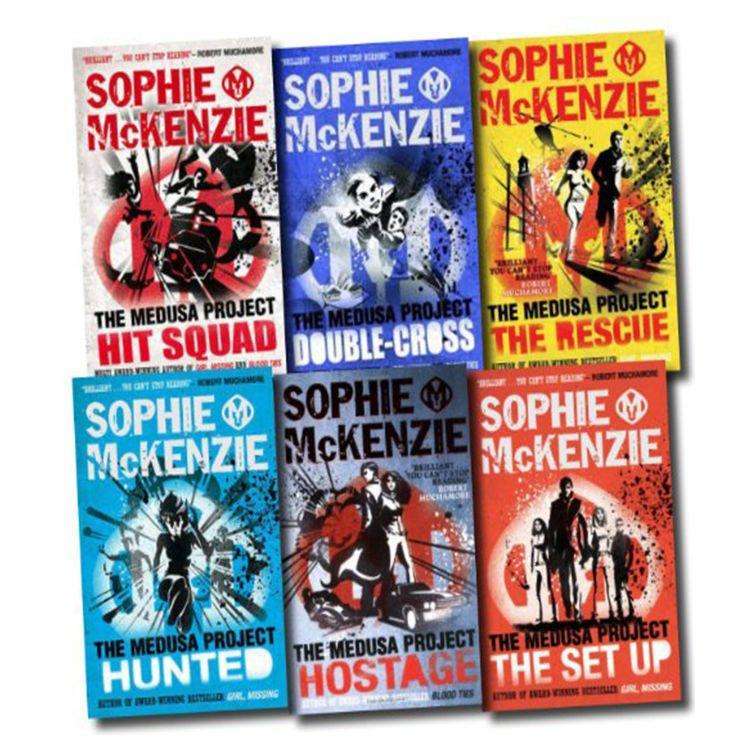 Medusa Project Collection Sophie McKenzie 6 Books Set Double Cross, Hit Squad
