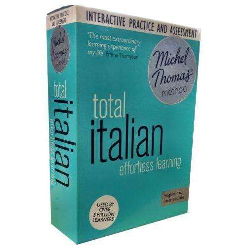 Michel Thomas Method Audio Book Total Italian for Beginner CD Collection Box Set