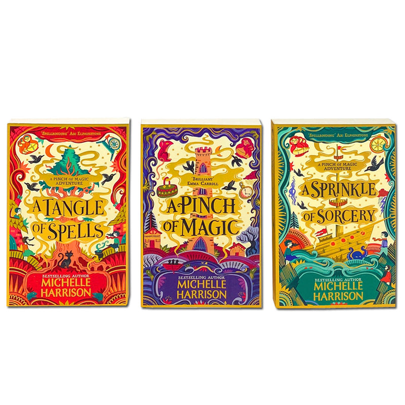 A Pinch of Magic Adventure Collection 3 Books Set By Michelle Harrison