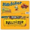 Miles Kelly Convertible Bulldozer 3 in 1 Book Playmat and Toy for Children