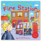 Miles Kelly Convertible Fire Station 3 in 1 Storybook Building and Playmat