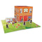Miles Kelly Convertible Fire Station 3 in 1 Storybook Building and Playmat