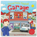 Miles Kelly Convertible Garage 3 in 1 Storybook Building and Playmat