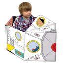 Miles Kelly Convertible SpaceShip 3 in 1 Book Playmat and Toy for Children