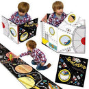 Miles Kelly Convertible SpaceShip 3 in 1 Book Playmat and Toy for Children