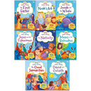 Miles Kelly My Bible Sticker Activity and Stories Collection 8 Books Set Pack