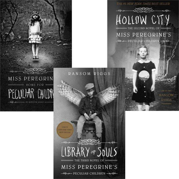 Miss Peregrines Home for Peculiar Children 3 Book Set Collection Ransom Riggs