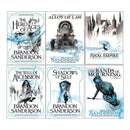 Brandon Sanderson Mistborn Series 6 Books Collection Set