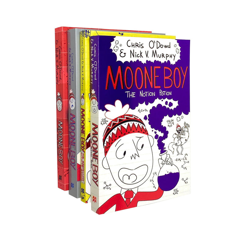 Moone Boy 4 Books Collection Set By Chris O'Dowd, Nick Vincent Murphy