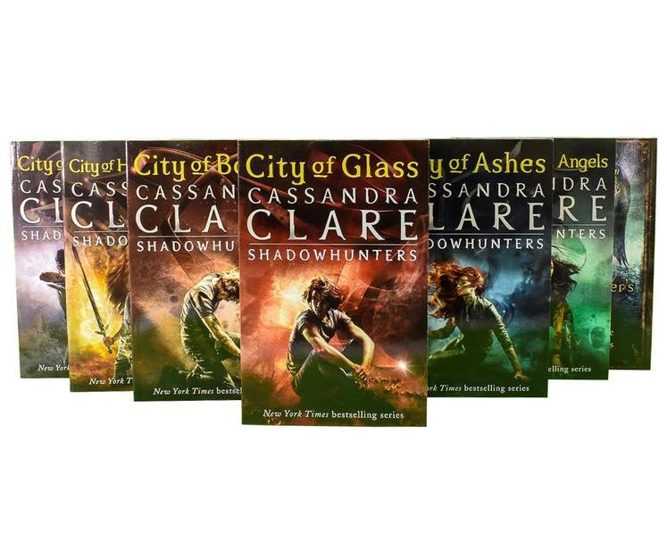 Cassandra Clare Mortal Instruments 7-Book Shadowhunters Paperback Set – Bestselling YA Urban Fantasy Adventure, Magic, Demons, Witches & Mystery