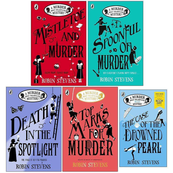 Murder Most Unladylike Mystery Series Book 5,6,7,8 & World Book Day 5 Books Set