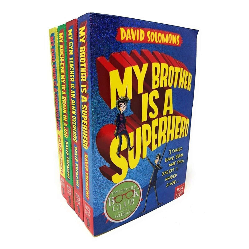 My Brother Is A Superhero Series Collection 4 Book Set By David Solomons