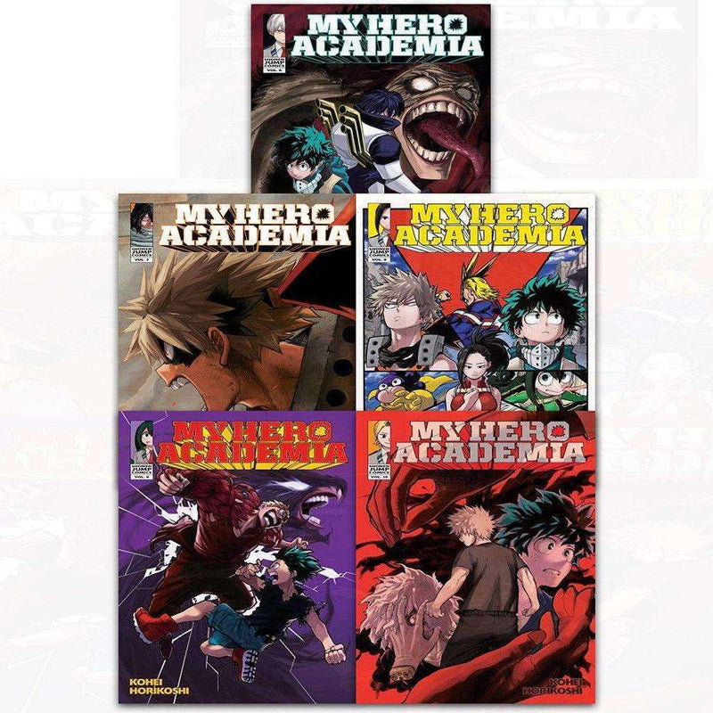 My Hero Academia Series 2 (6-10) 5 Books Collection Set by Kohei Horikoshi