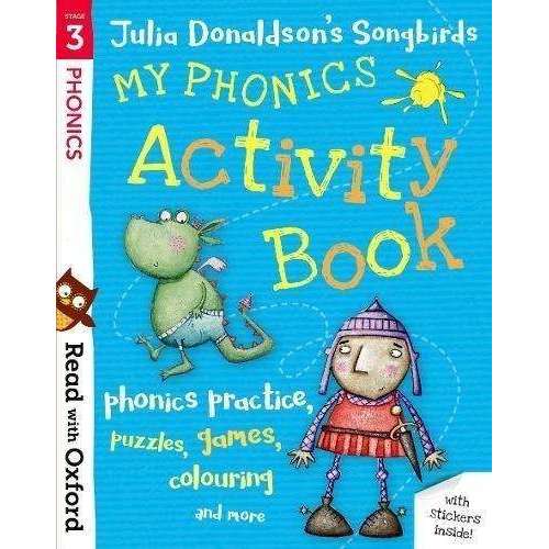My Phonics Julia Donaldson's Songbirds Activity 4 Books Collection Set