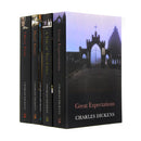 Major Works of Charles Dickens 5 Books Paperback Boxed Set - Classic Victorian Fiction, Essential 19th Century Novels, Timeless Literary Collection