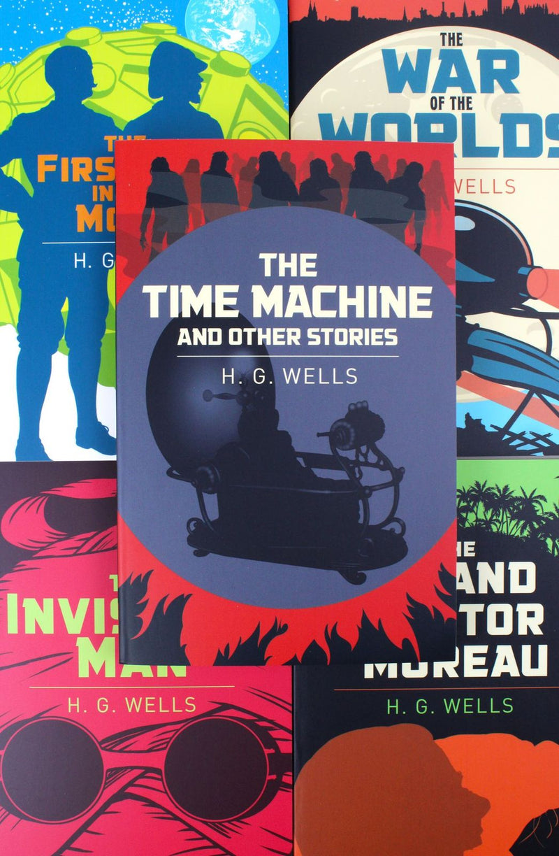 Photo of The Classic H.G. Wells Collection Book Covers