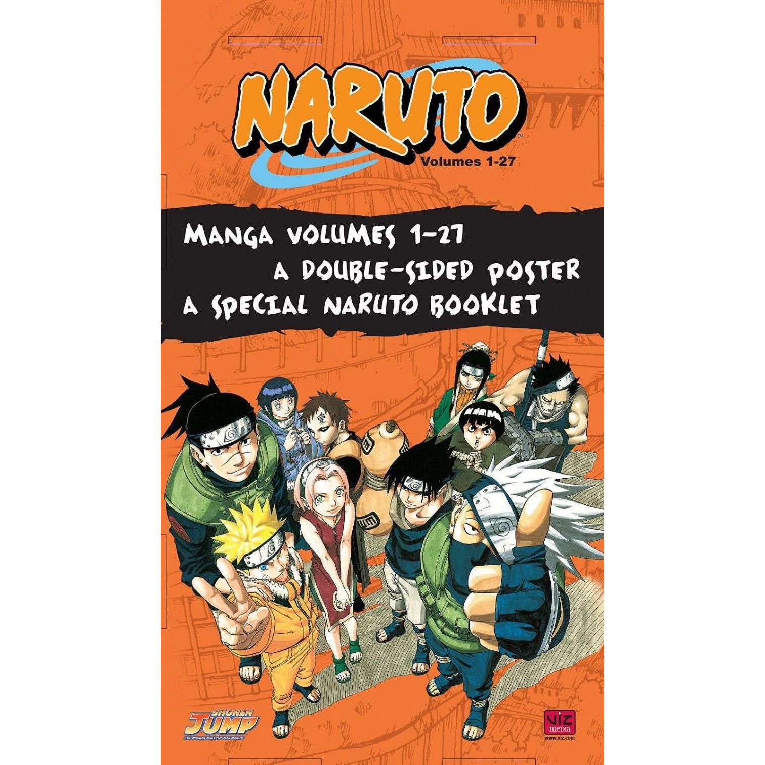 Naruto Box Set 1: Complete Manga Collection for Kids – Lowplex Books