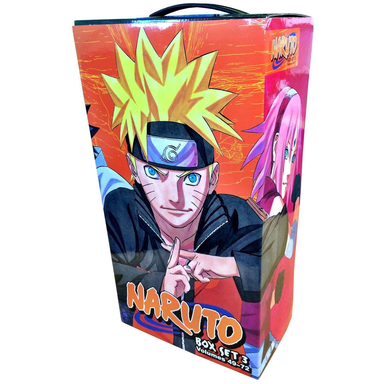 Naruto Box Set 3 Volumes 49-72 英語版 Naruto Box Set 3: Volumes 49-72 Children Graphical Books Box Set