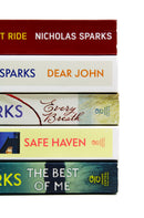 Nicholas Sparks 5 book set 3 ( The Longest Ride, Every Breath, Safe Haven, The Best of me, Dear John)