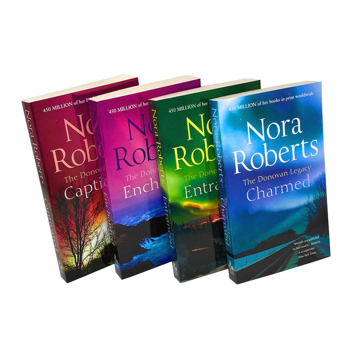 The Donovan Legacy Series 4 Book Collection by Nora Roberts –Captivating Romance Novels | Bestselling Fiction, Love Stories & Engaging Reads