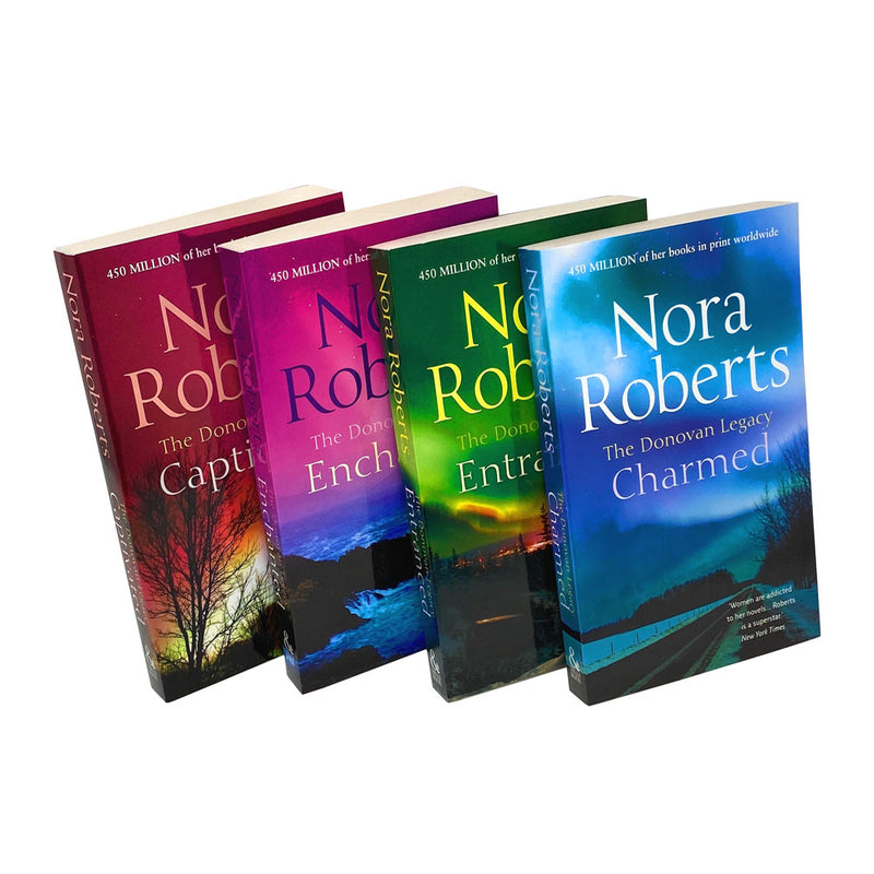 The Donovan Legacy Series 4 Paperback Book Collection by Nora Roberts –Captivating Romance Novels | Bestselling Fiction, Love Stories & Engaging Reads