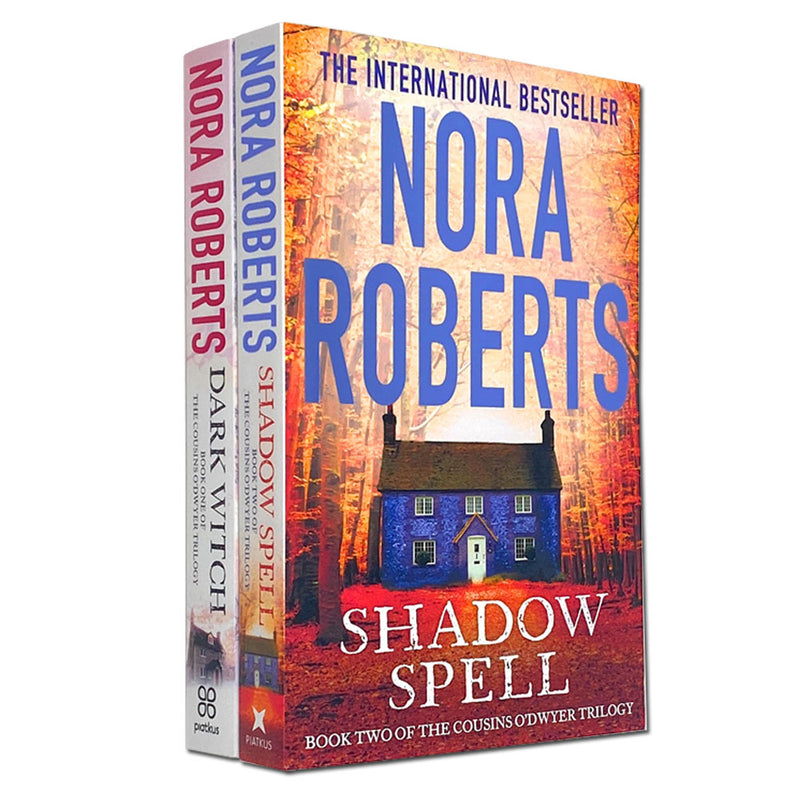 Nora Roberts 2 Books Set Collection, Shadow Spell, Dark Witch