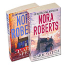 Nora Roberts 2 Books Set Collection, Shadow Spell, Dark Witch