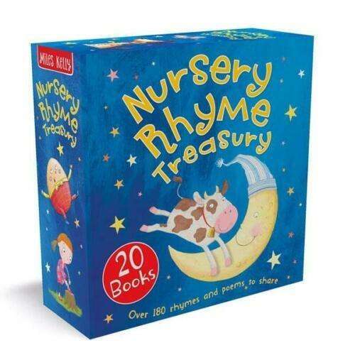Nursery Rhyme Treasury 20 Books Collection Box Set by Miles Kelly
