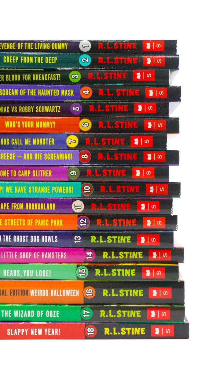 Goosebumps HorrorLand 18-Book Box Set by R.L. Stine | Scary Stories Collection for Kids – Chilling Fiction, Children's Horror Series by Scholastic