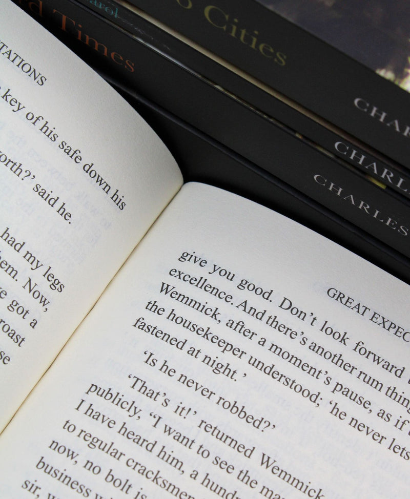 Major Works of Charles Dickens 5 Books Paperback Boxed Set - Classic Victorian Fiction, Essential 19th Century Novels, Timeless Literary Collection