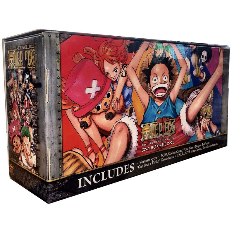 One Piece The Complete Collection Books Box Set 3 47-70