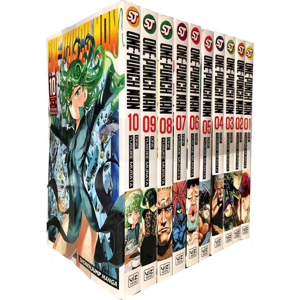 USED One Punch Man Vol.1-24 + Official Fan Book & Sticker 25 Set