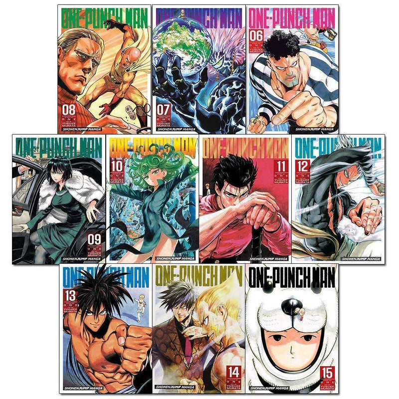 One Punch Man Volume 6-15 Collection 10 Books Set Children