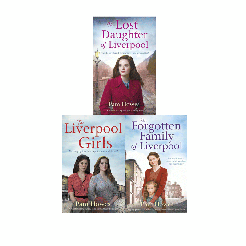 Pam Howes 3 Book Set The Liverpool Girls