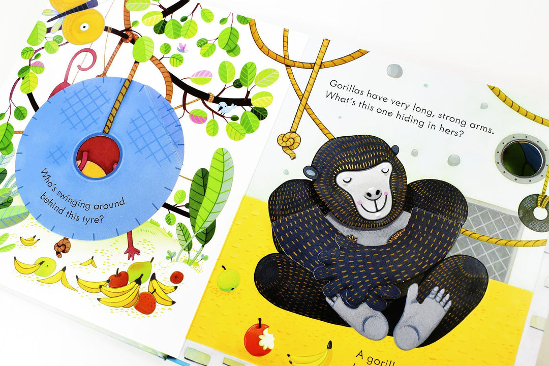 Usborne Peep Inside 6-Book Board Collection | Interactive & Educational Books for Toddlers | Early Learning, Fun Stories, Imagination & Discovery