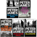 Peter James Collection Set 5 Books: Dead Letter Drop, Not Dead Yet, Billionaire