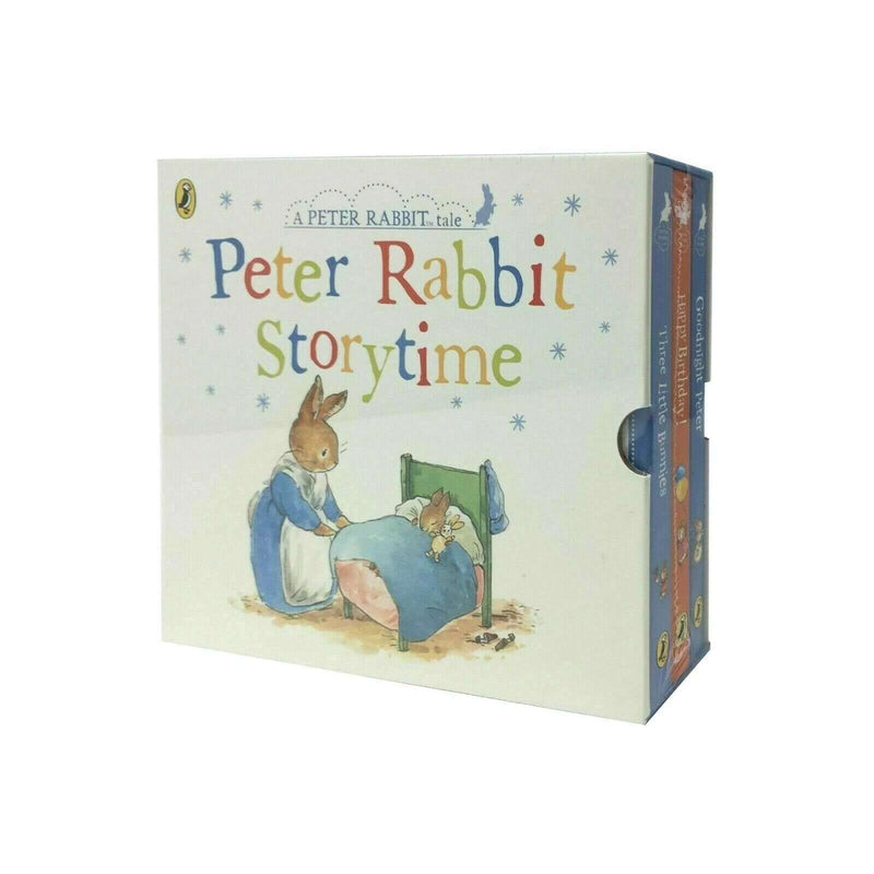 Peter Rabbit Story Time 3 Books Collection Box Set Childrens Classic S ...