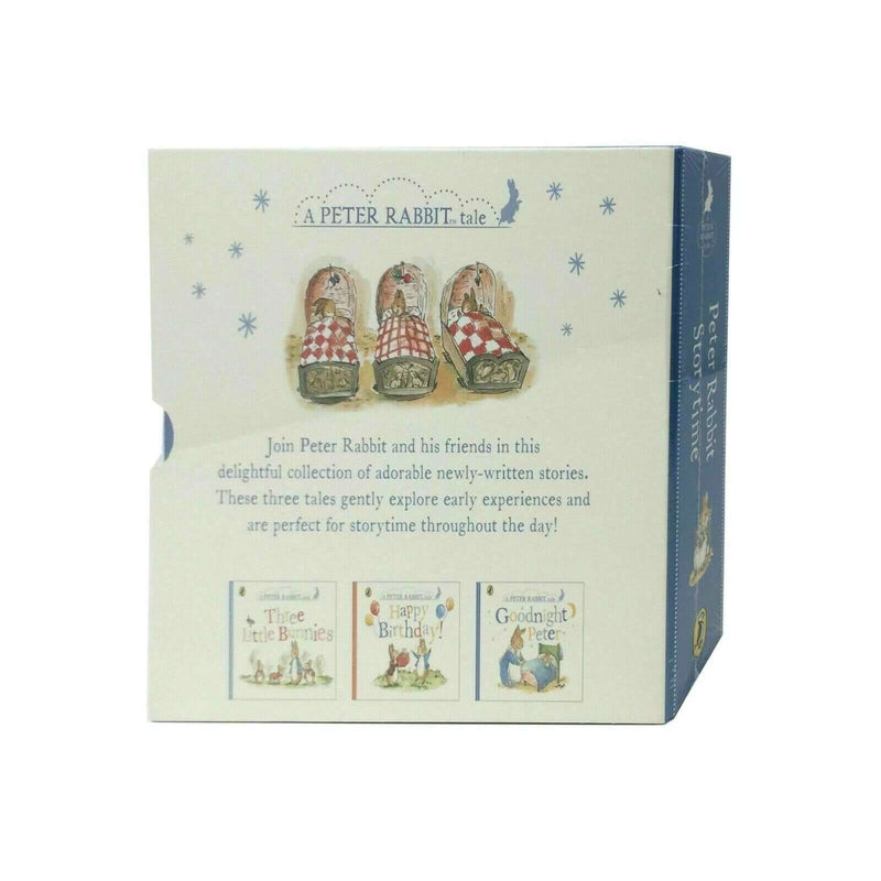 Peter Rabbit Story Time 3 Books Collection Box Set Childrens Classic Set