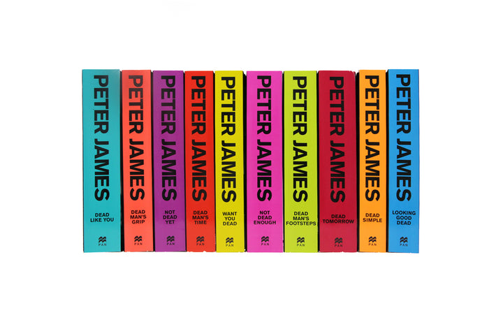 Roy Grace Series Books 1-10 Collection Set by Peter James – Best Crime Thriller Book Set for Mystery & Suspense Fans
