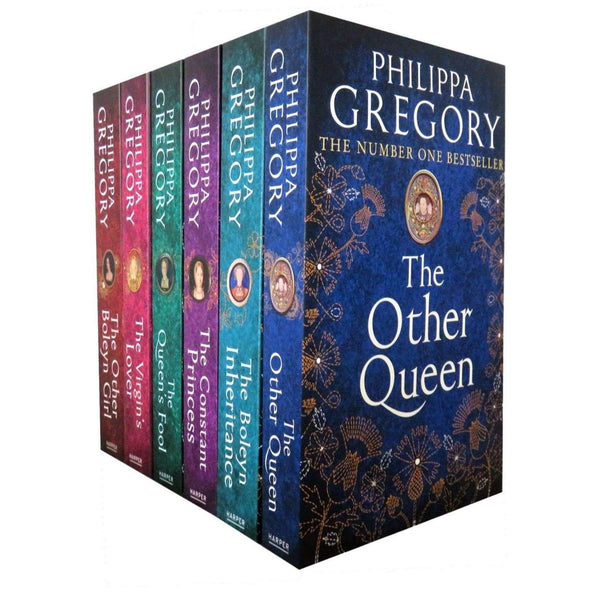 Philippa Gregory Tudor Court Novels 6 Books Set Collection Virgin's Lover