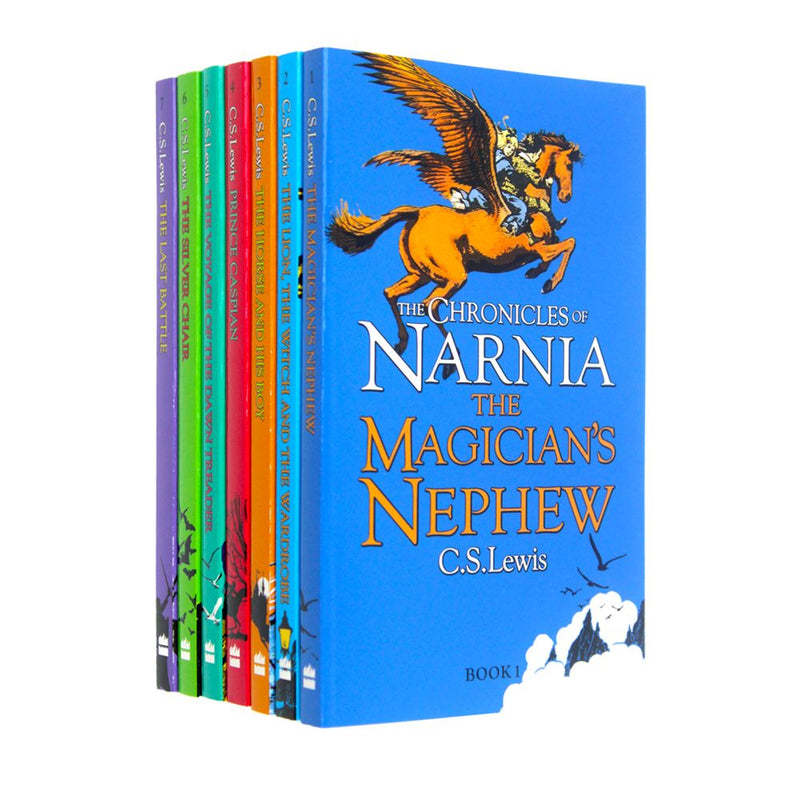 The Chronicles of Narnia Collection by C.S. Lewis – 7-Book Box Set Pack Vol 1 to 7 – A Classic Fantasy Adventure Series for Young Readers & Families!